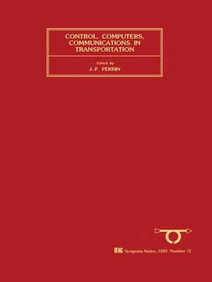cover image of Control, Computers, Communications in Transportation